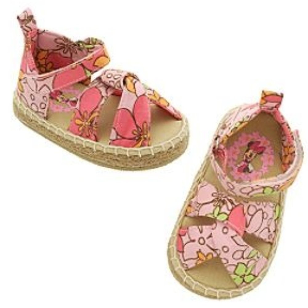 Disney Infant Girls Floral Espadrilles